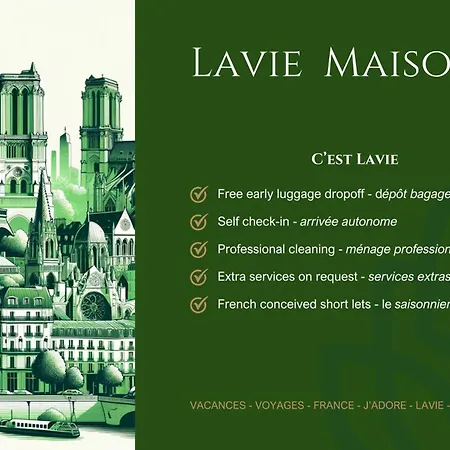 Appartement Lavie Maison - 33 Louvre Parijs